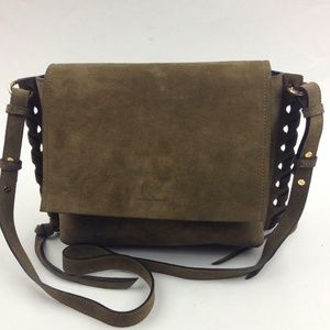 ISABEL MARANT Asli Whipstitched Shoulder Bag